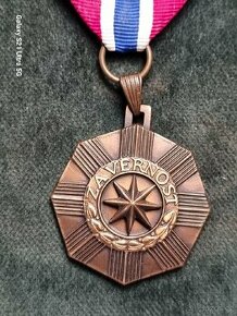 Medaile PČR, za věrnost 10 let - 1