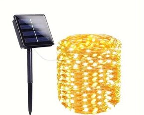 Vánoční osvětlení led solar