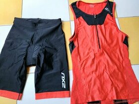 2XU pánská triatlonová kombinéza, 2-dílná, vel. S a M
