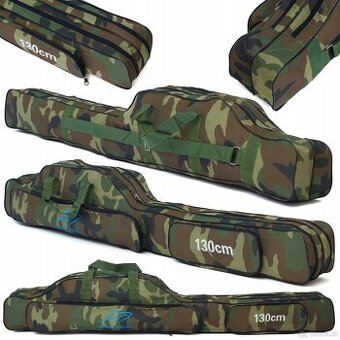 Taška na pruty 130 cm (dvoukomorová)