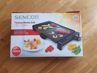 Prodám Elektrický gril Sencor SBG 106BK
