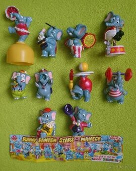 Kinder figurky - sada Sloníci v manéži 1x BPZ