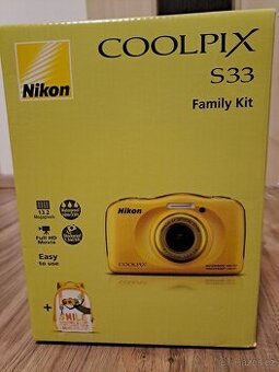 Dětský foťák Nikon S33