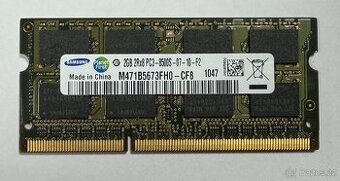 Paměťové moduly SO-DIMM 2GB DDR3 různé typy, více kusů