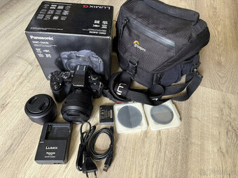 Panasonic Lumix DMC-G80 + 2x objektiv + brašna