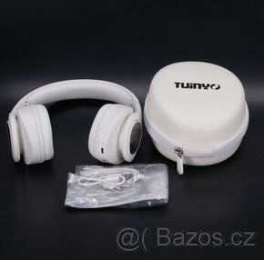 Bílá Bluetooth sluchátka Tuinyo TP 19