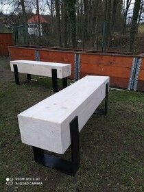 Lavice k ohništi