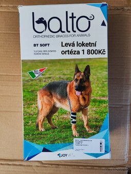 Levá loketní ortéza pro psy - 1