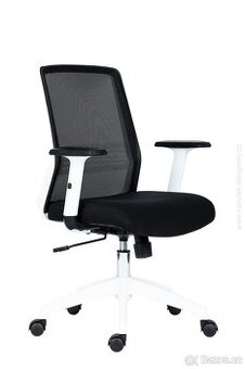 Prodám Kancelářská židle 2ks NOVELLO WHITE-BLACK