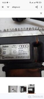 Řídící jednotka ventilátoru a řídící jednotka led světel Aud