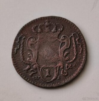 František Lotrinský - 1/4 Krejcar 1764 WI