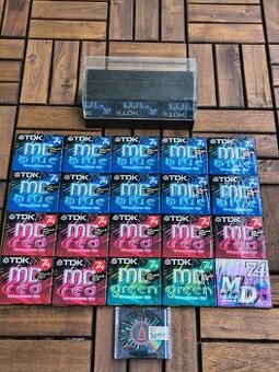 Minidisc media TDK 74, 21ks