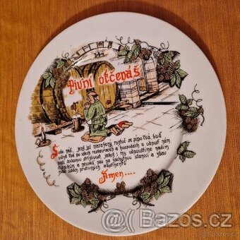 Talíř pivní otčenáš - 1