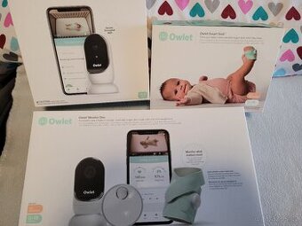 Owlet smart sock 3 + kamera - IDEÁLNÍ PRO DVOJČATA