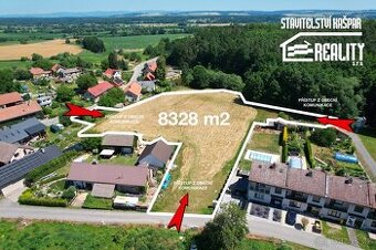 Stavební pozemek 8328 m2 Újezd u Chocně