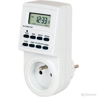 Zásuvka spínací digitální