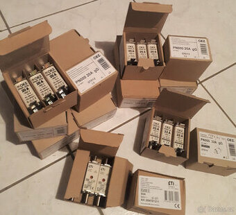 Nožové pojistky 10A-300A  -50% SLEVA