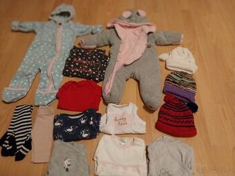 Oblečení pro holku 0-6 měs., 14 kusů
