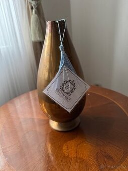 Mosazná váza – hladká a leštěná