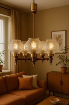 Prodám starožitný lustr s jedinečným kouzlem