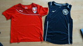 3x trika 128 VŠE 95 Kč