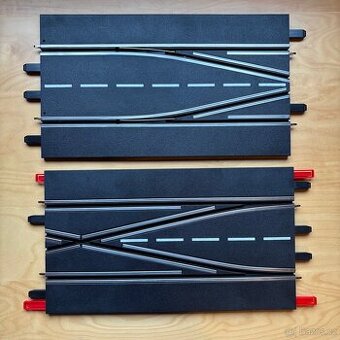 CARRERA DIGITAL VÝHYBKA PŘEDJÍŽDĚNÍ