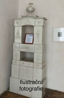 Kachlová kamna z 19. století