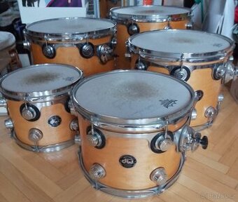 DW drums bubny 5ks, all maple shell