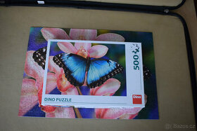 Dino puzzle 500 motýl