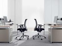 Kancelářská židle Wiesner-Hager Paro_plus net Černá 4ks - 1
