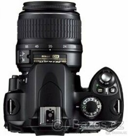 Nikon D40 vc. objektivu