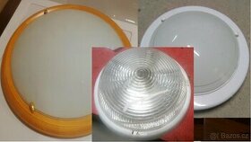 Stropní nebo nástěnné kulaté svítidlo a náhradní sklo 1ks