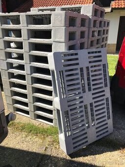 Palety plastové H1   120x80
