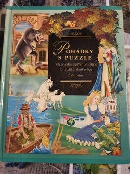 Kniha pohádek s puzzle
