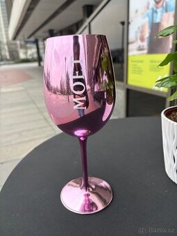 MOËT & CHANDON růžová sklenička na šampaňské (2 ks)