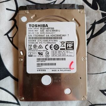 HDD TOSHIBA 500GB