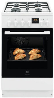 Kombo sporák Electrolux LKK540201W, horkovzduch, nepoužitý