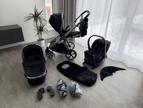 Prodám 8v1 kočárek, dětská sedačka, golfka Oyster 3