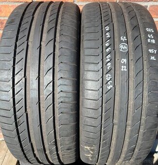 225/45 R18 95Y XL letní pneu Continental CSC5 (0922)