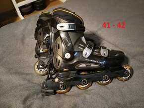 Inline brusle RollerBlade 41, 43, 47 Doprodej