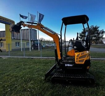minibagr, pásový bagr,.bagřík, motor Kubota