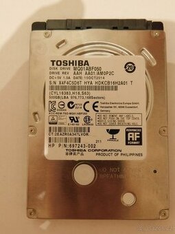 Toshiba MQ01ABF050 – 500 GB