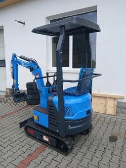 Minibagr 1000kg, 1T s motorem Kubota - 1