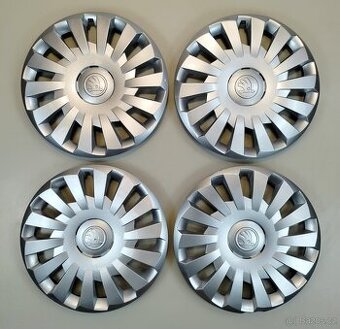 Poklice Škoda 16" 4ks
