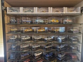 Modely Abrex 1:43 velká sbírka