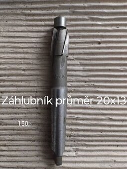 Záhlubník průměr 20x13