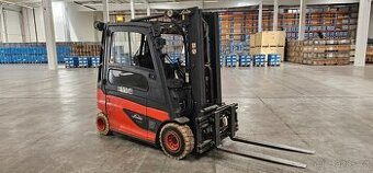 Vysokozdvižný vozík Linde E25L – elektro, Triplex, kabina