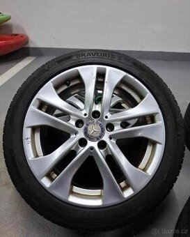 Alu kola Mercedes R17 ET47+pneu Barum Bravuris 5 225/45 R17