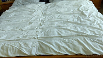 Prošívaná deka SCAN quik prací-bílá.