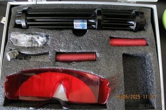 Silný Modrý laser výkon 5000mW